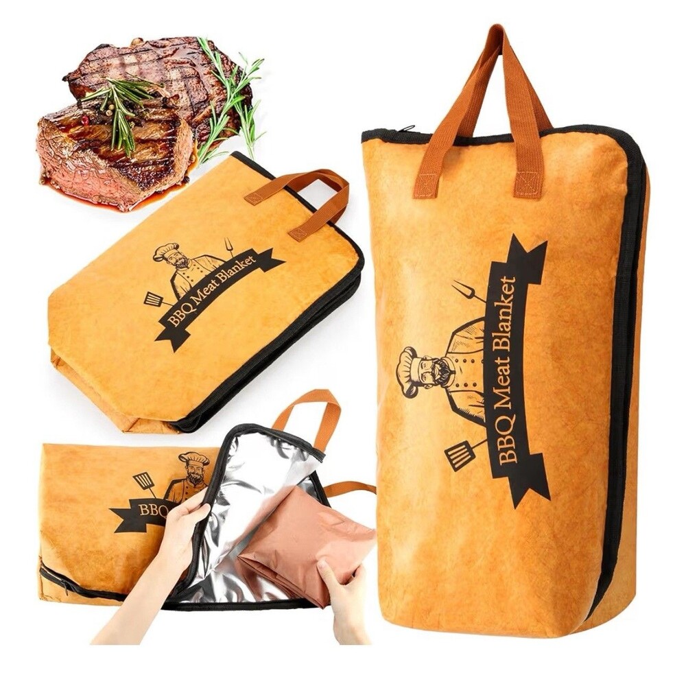21In BBQ Blanket for Resting Meat-Smoking Meat Insulated Bag for Brisket/Beef/Po